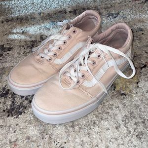 Vans Light Pink Shoes ✨